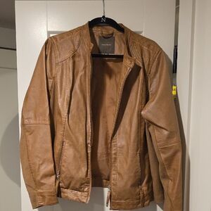 Maurices Tan Leather Jacket